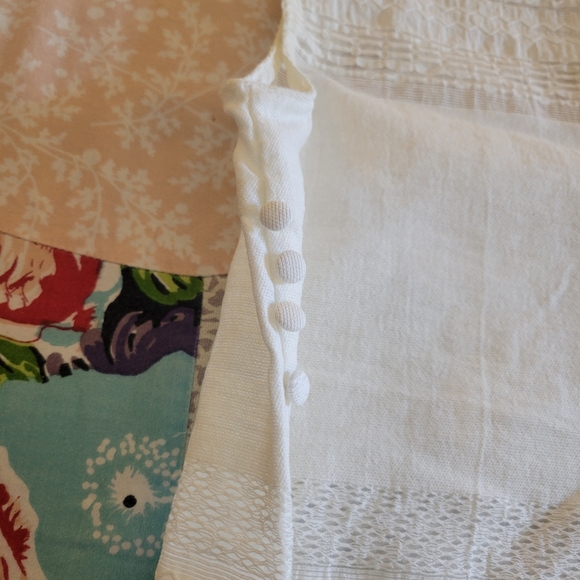 Zara Basic White Linen Tunic Sleeveless Top Size Large - Picture 7 of 9